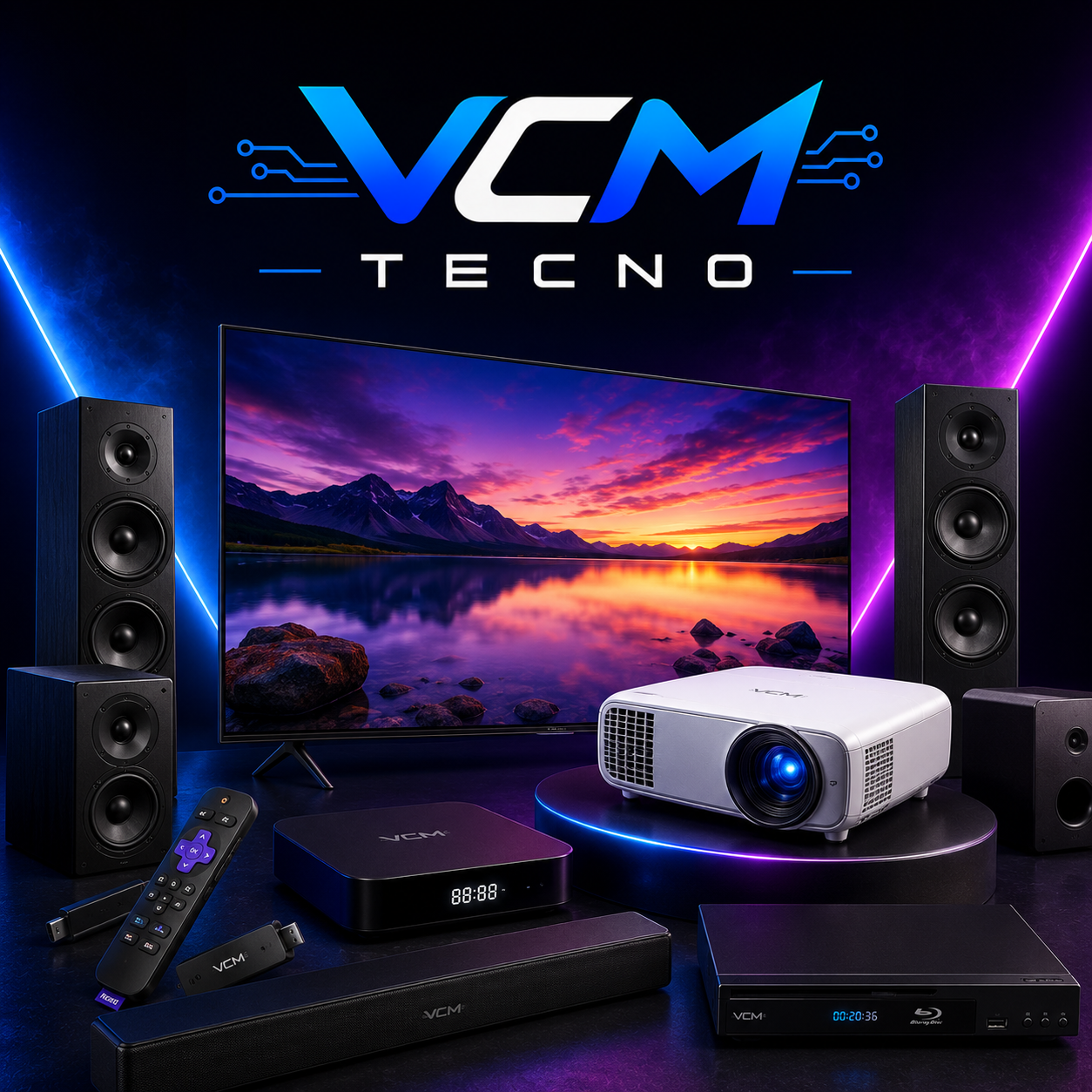 TV, VIDEO Y PROYECTORES