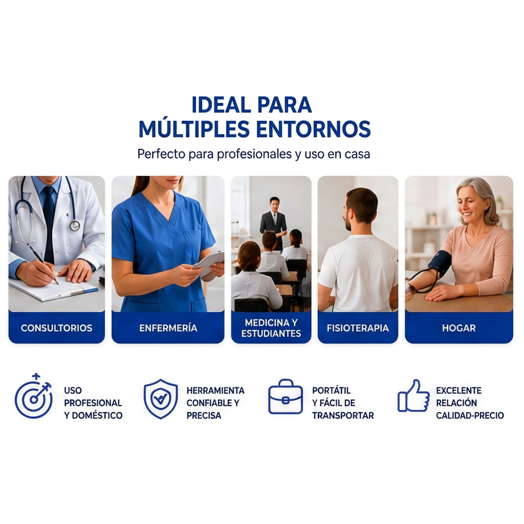 Tensiómetro Manual Aneroide Profesional con Estuche Portátil
